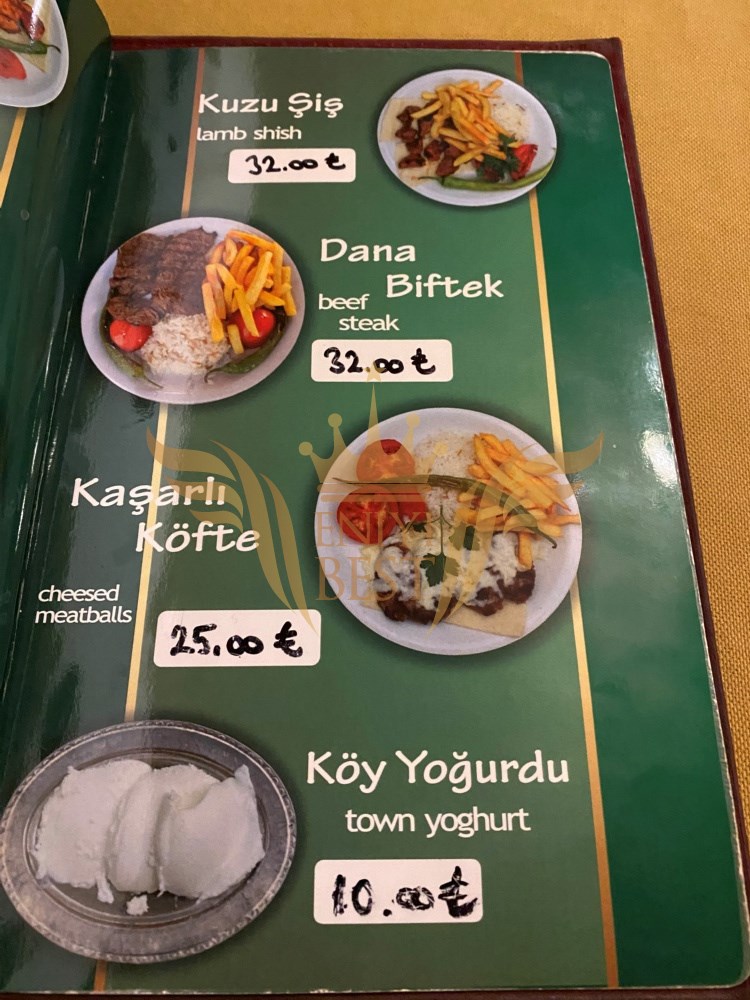  Menü,