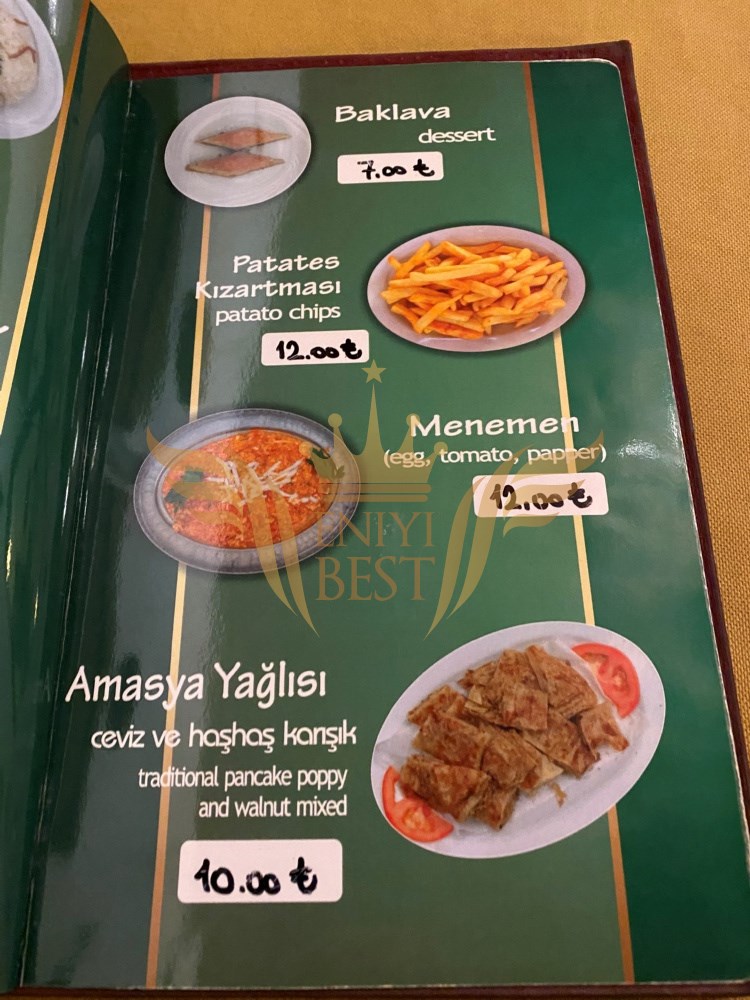  Menü,