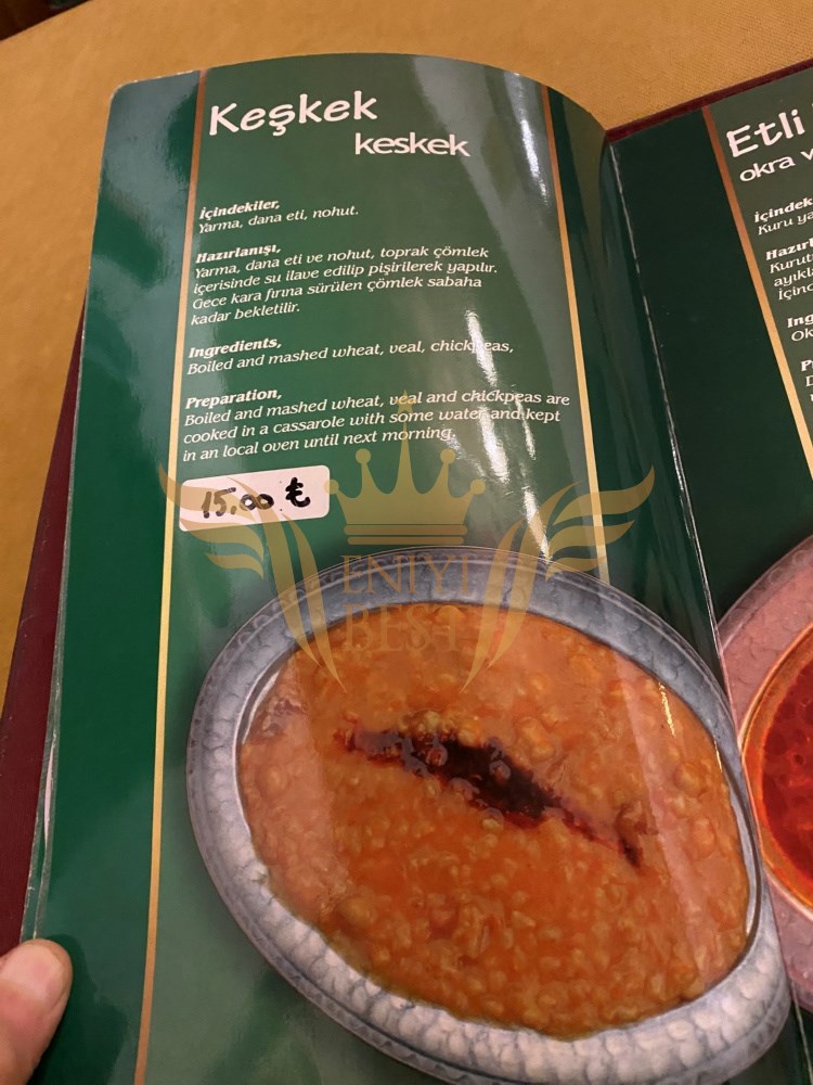  Menü,