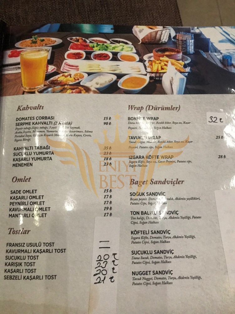  Menü,