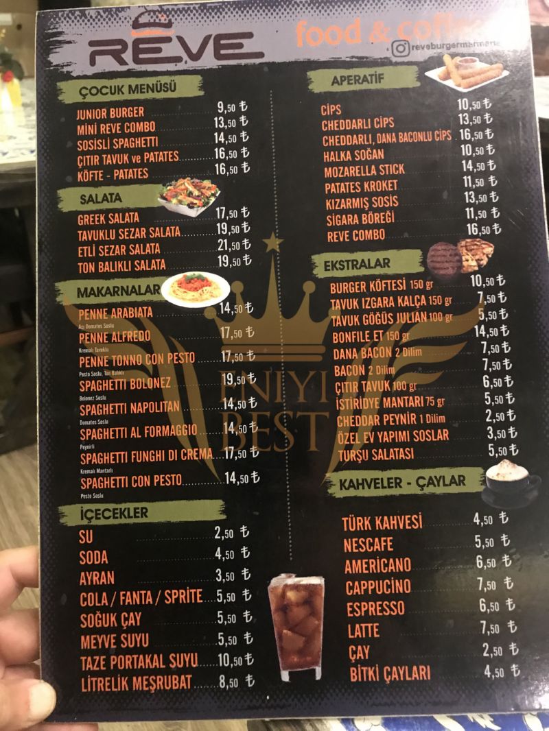  Menü,
