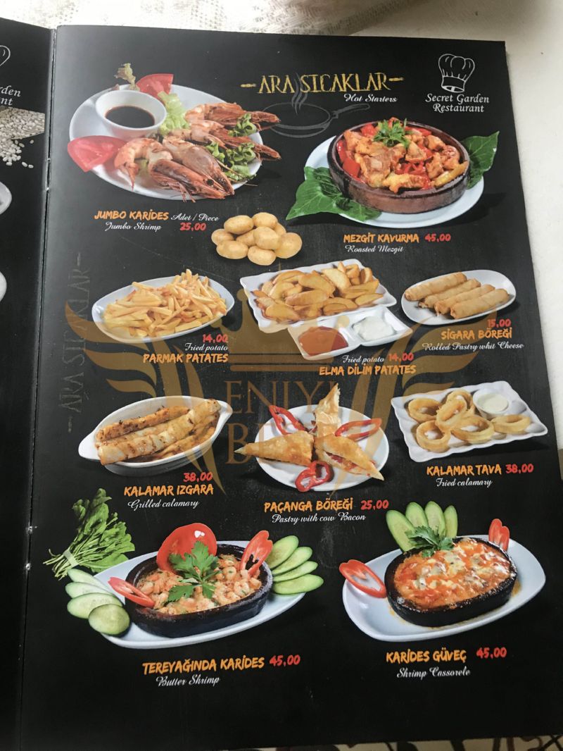  Menü,