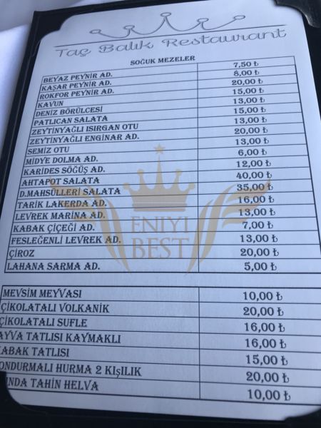 Menü,
