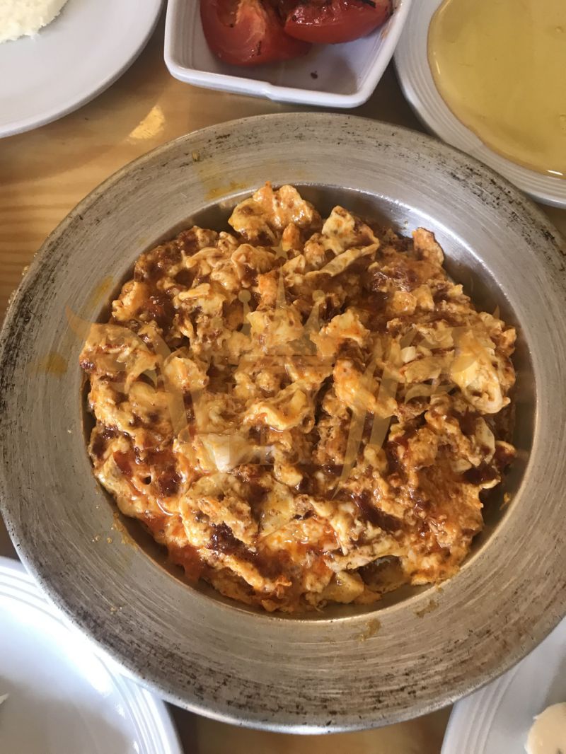  Kahvaltı, Biber Salçalı Yumurta